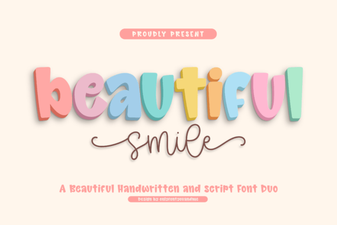 Beautiful Smile Fonts for Design Projects