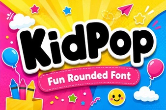 Kidpop Font: Creative Projects for Kids