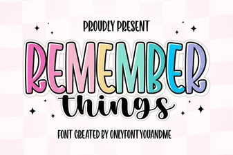 Memory-Driven Typography for Creative Projects