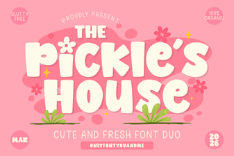 The Pickles House Font for Creative Website Designs