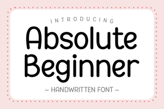 Simple Font Projects for Absolute Beginners