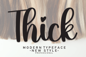 Crafting Impactful Designs with Bold Thick Fonts